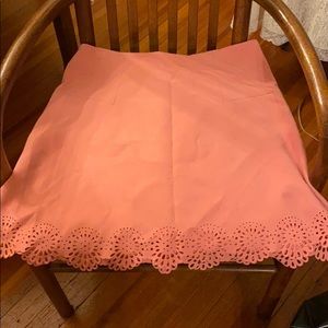 Loft eyelit a-line skirt